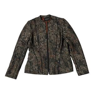 Lafayette 148 Jacket - Size 6 - Gray Tweed - Classic Blazer